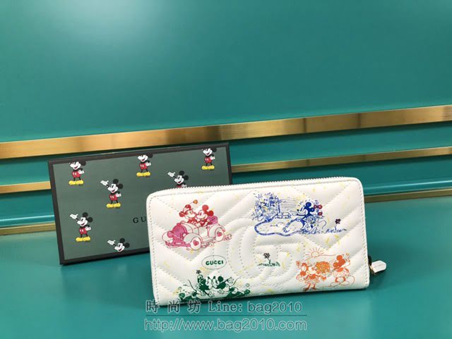 Gucci古馳包包 G家新款錢包 616765 古奇女款拉鏈長錢包 gdj1485